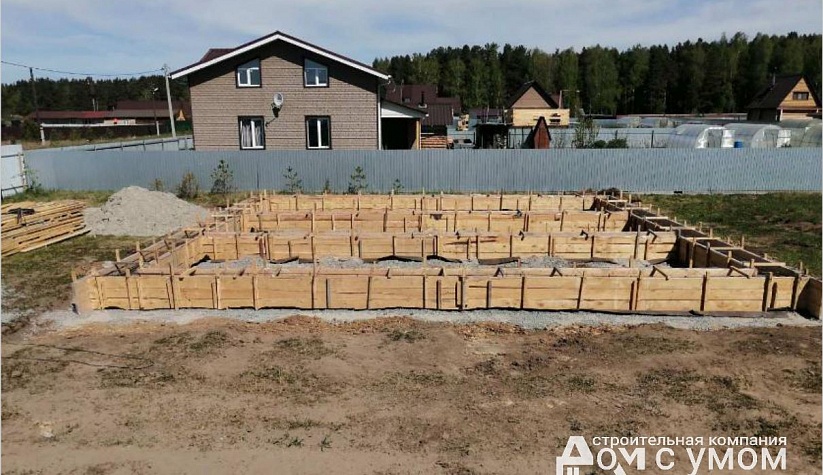 1-этажный коттедж в д.Зырянка